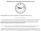Opening hours of facilities and institutions in UK